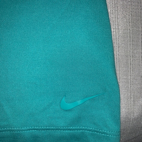 Teal NIKE Dri-Fit Racerback Tank Top - Picture 3 of 4